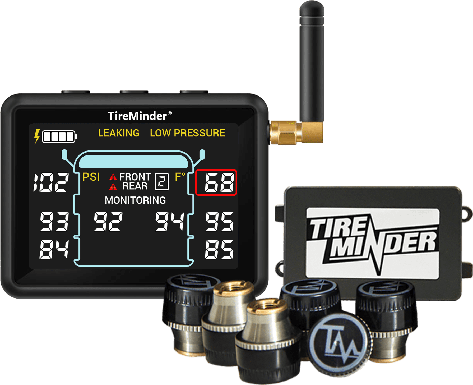 TireMinder | TM22142 | i10 RV TPMS with 6 Transmitters