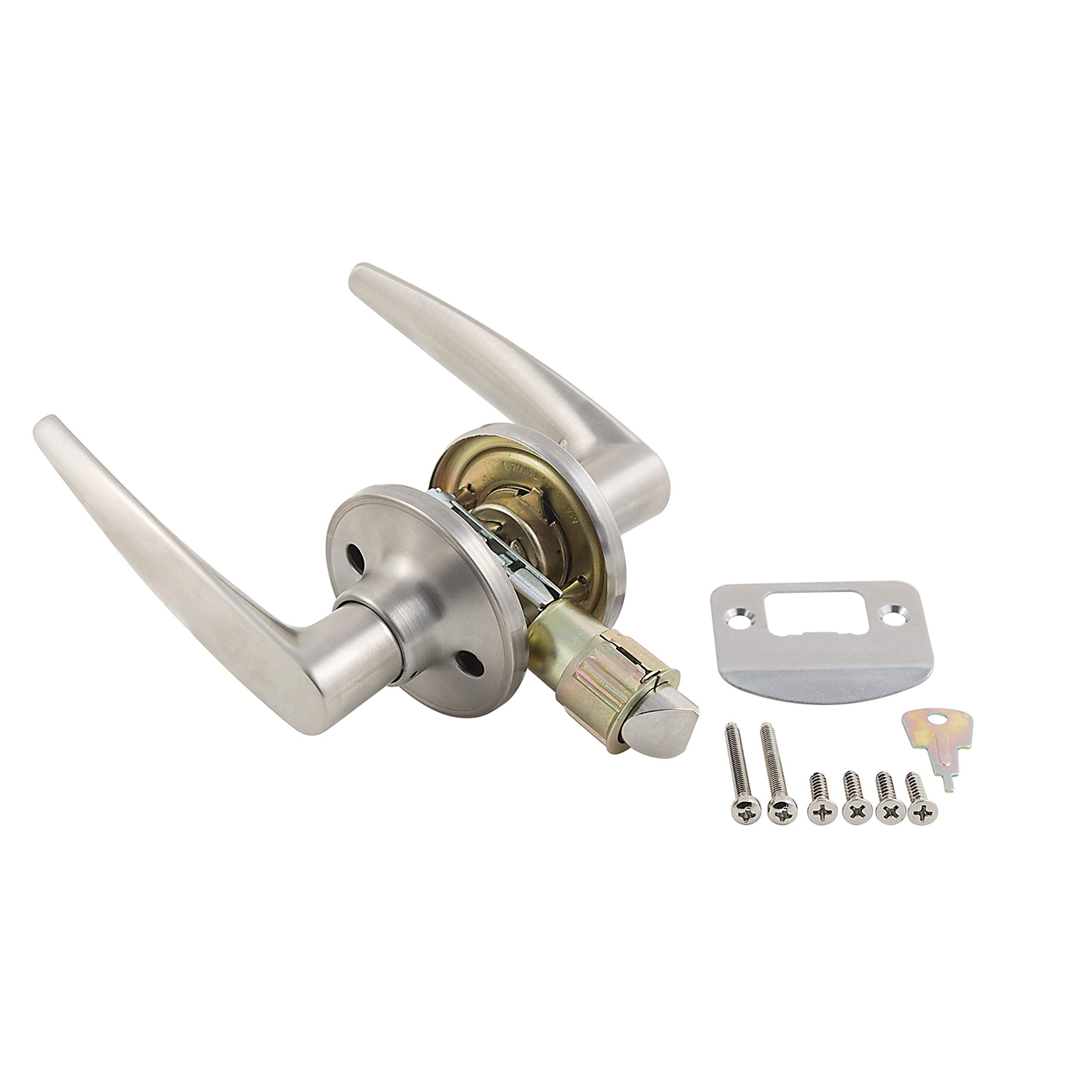 AP Products 013-230-SS Lock Set Passage Lever Style