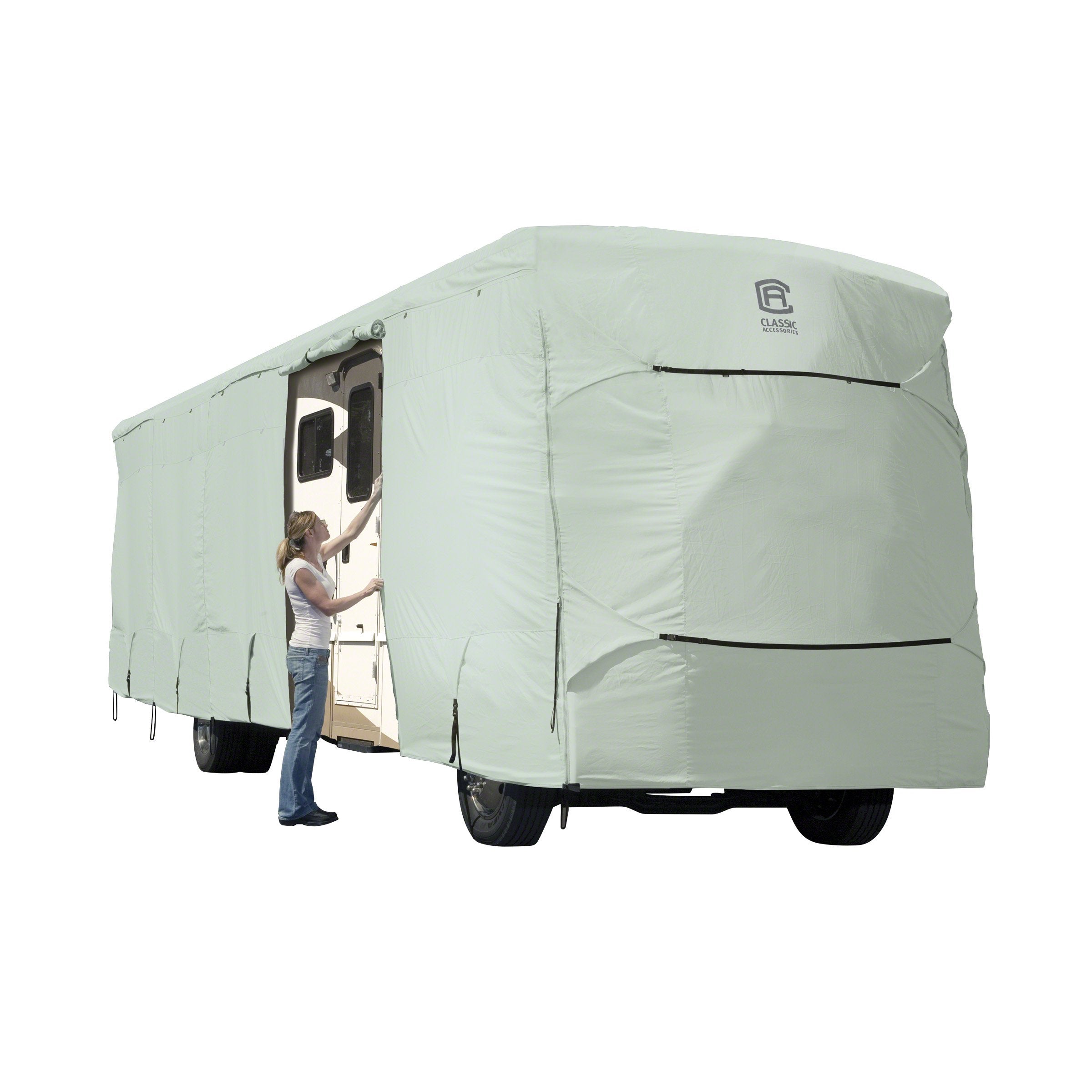 Classic Accessories OverDrive PermaPRO Deluxe Extra Tall Class A RV Cover,