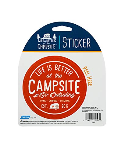Camco 53253 LIBATC, Red Seal Sticker