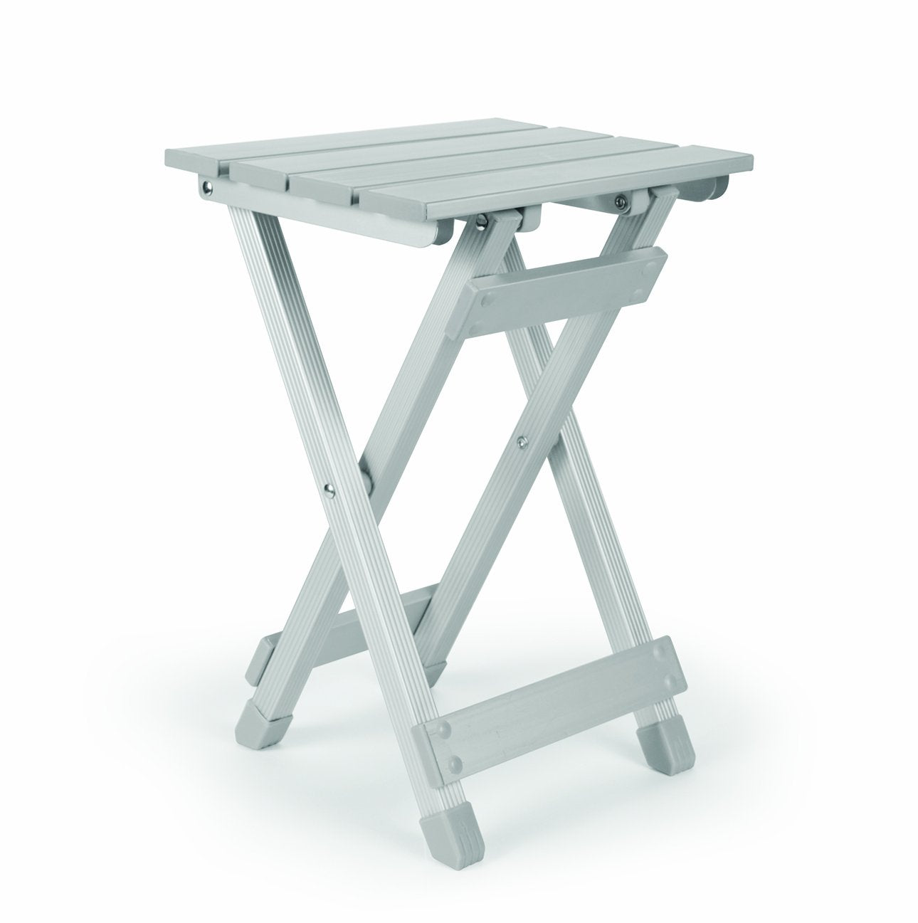 Camco 51890 Aluminum Fold-Away Side Table - Small