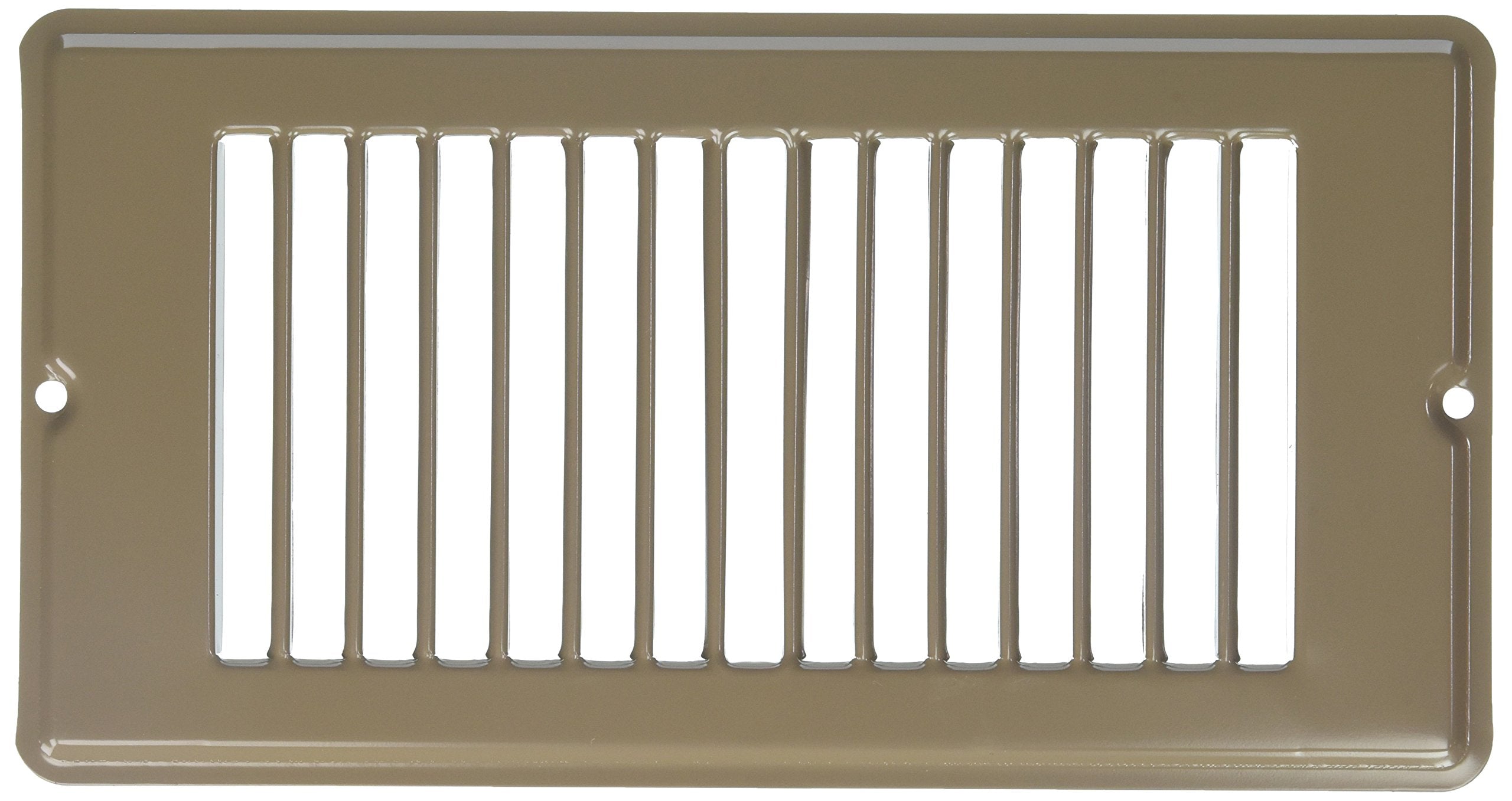 AP Products 013-632 Brown 4 inch x 8 inch Floor Register with out Damper