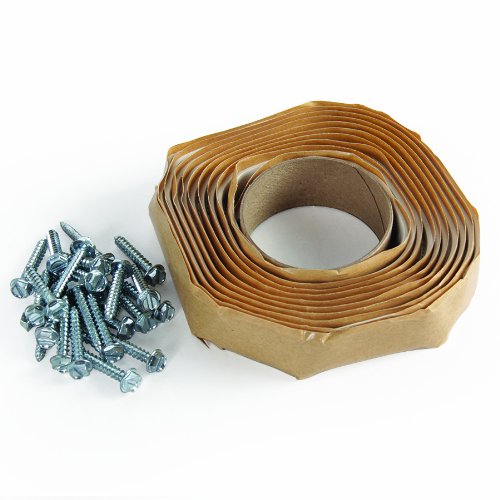 Camco 25013 Universal Vent Installation Kit with Butyl Tape