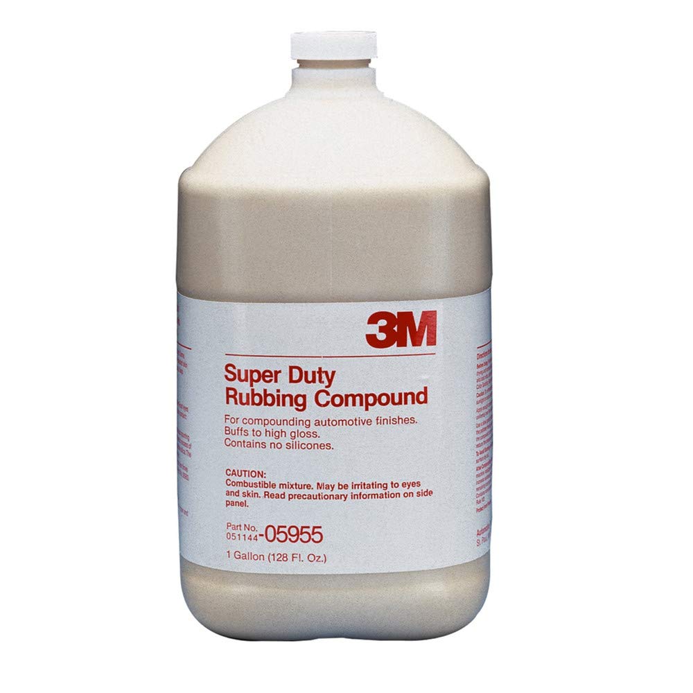 3M Super Duty Rubbing Compound, 05955, 1 gal (10.6 lb)