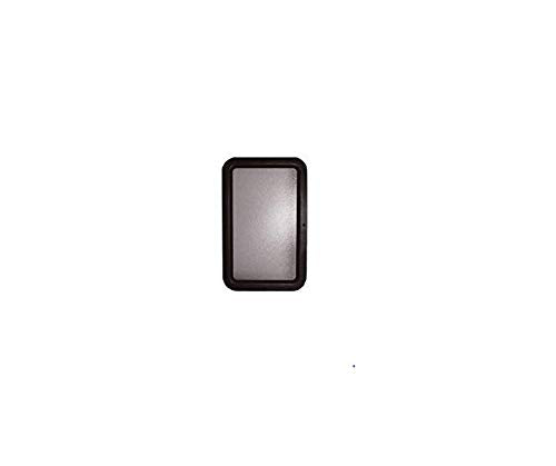 Valterra A77051 69846 12" x 21" RV Door Glass with Black Frame