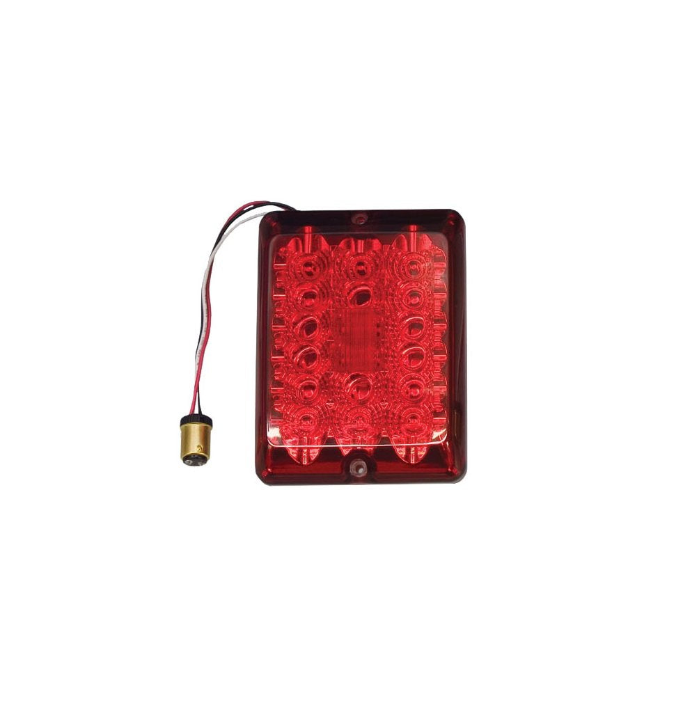Bargman 42-84-410 LED Stop/Tail/Turn Light (Upgrade Module for Incandescent Lights - Red)