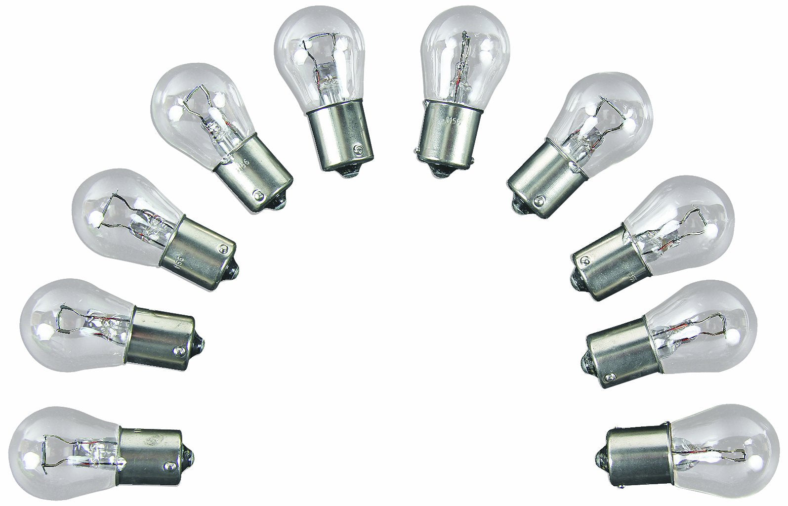 Camco 54802 Replacement 1156 Auto Back Up Light Bulb - Box of 10