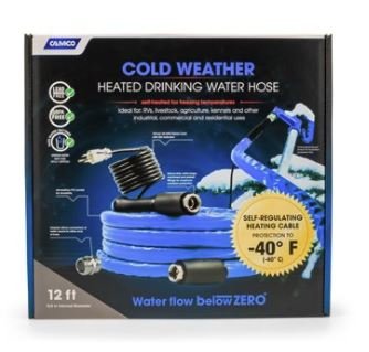 Camco 22920 12' Cold Weather Heated 5/8" BPA Free Drinking Water Hose