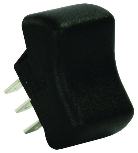 JR Products 13915 SPDT On/Off/On Switch - Black