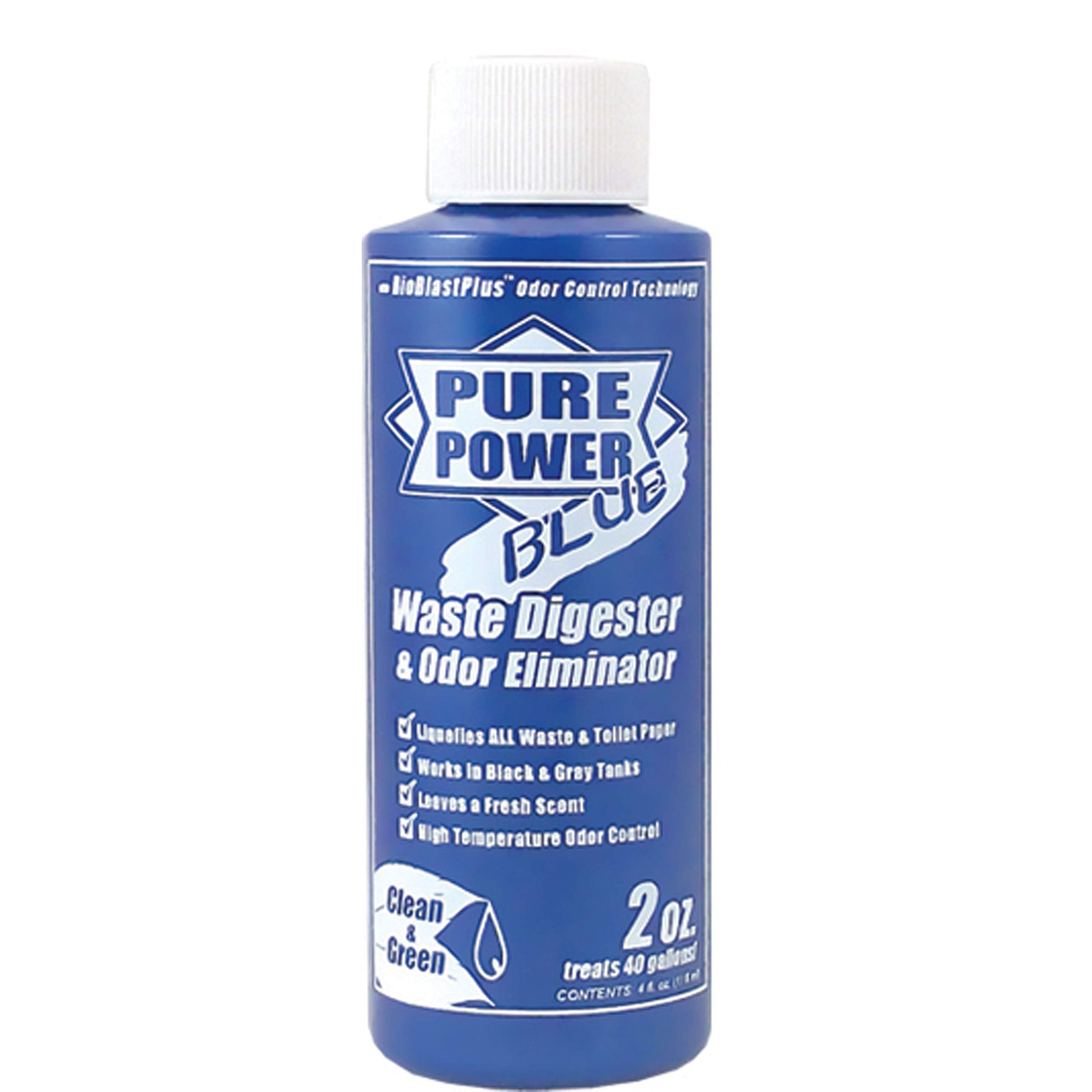Valterra V23004 'Pure Power Blue' Waste Digester and Odor Eliminator - 4 oz