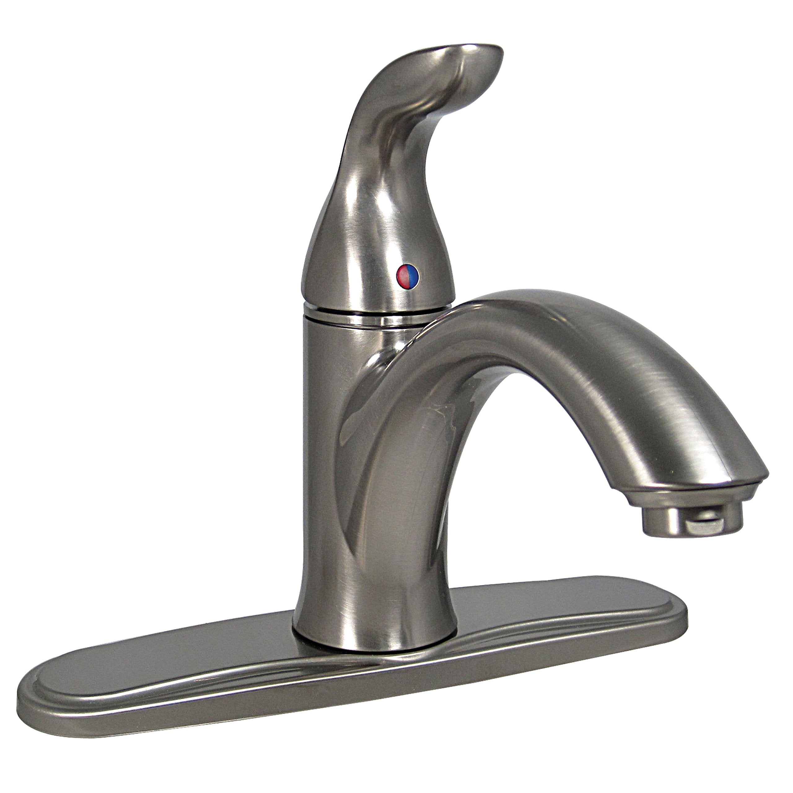 Phoenix PF231422 Single Handle Kitchen Faucet, Brushed Nickel with Side Sprayer