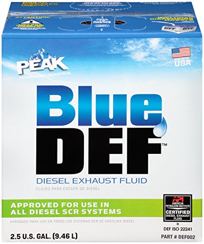 BlueDEF | DEF002 | Diesel Exhaust Fluid Synthetic Urea & Deionized Water 2.5 Gallon Jug