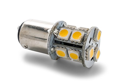 Camco 54648 LED - 1004 (BA15D) 13-LED 160lm, BrightWhite 1/pk (E/F)