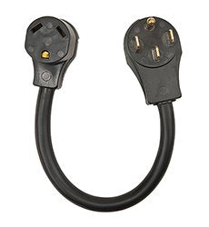Southwire | 15AM30AF12 | Surge Guard RV Power Cord Adapter - 15 Amp Male 30 Amp Female, 12"