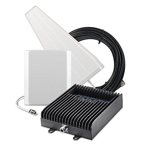 SureCall Fusion5s Yagi/Panel Cellular Signal Booster for All Carriers 3G/4G LTE up to 6,000 Sq Ft