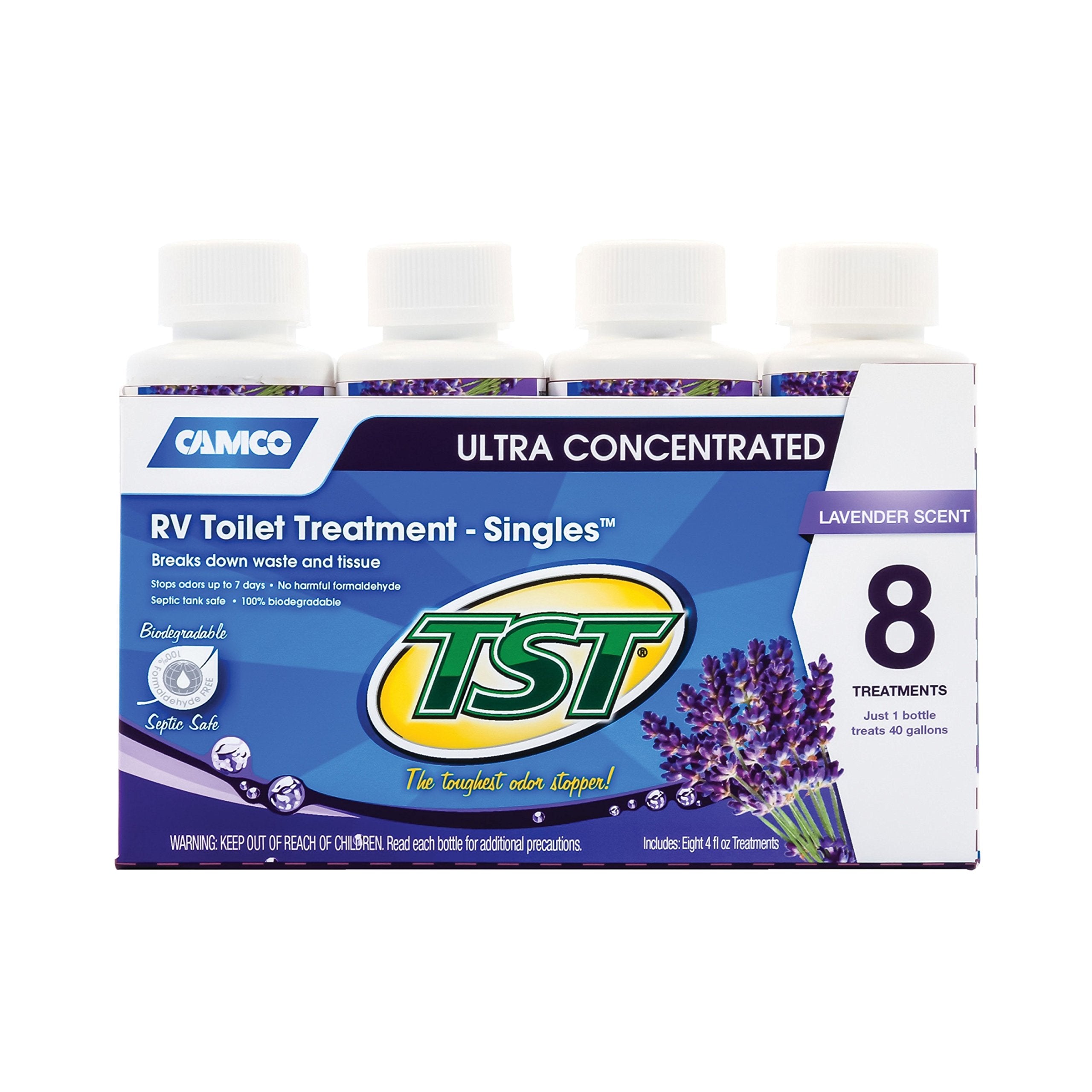 Camco | 41551 | TST Ultra-Concentrate Lavender Scent RV Toilet Treatment
