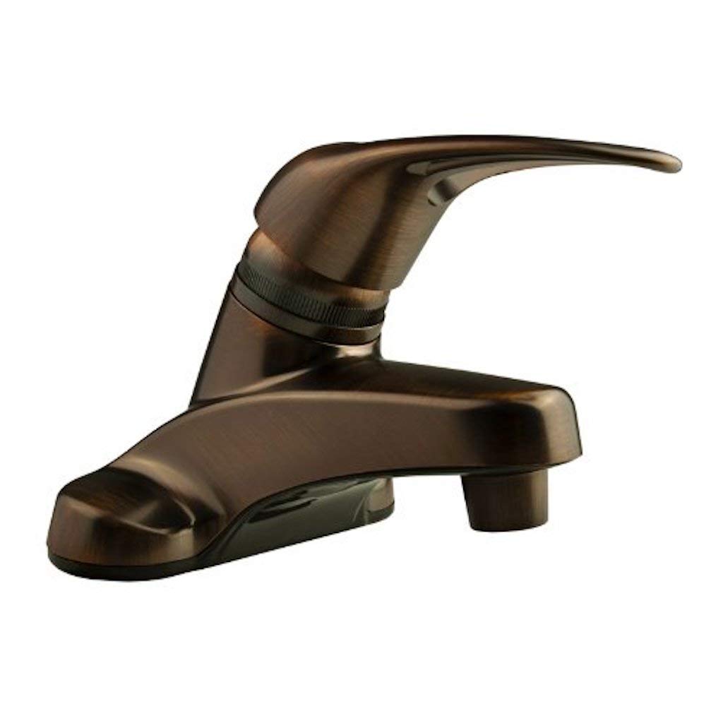 Dura Faucet | DF-PL100-ORB | Single Lever RV Lavatory Faucet Oil Rubbed Bronze