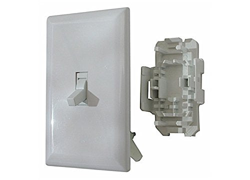 Valterra DG151TVP Speed Box Toggle Switch with Cover - White