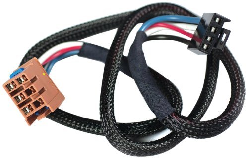 Husky 31865 Flat Connector Custom Wiring Harness for Brake Controller