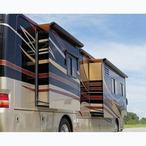 Carefree UQ06162JV SideOut Kover III  Black  61" Slideout Awning with Deflector