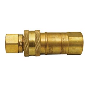 Marshall Excelsior Company ME-GMC6 Quick Connector, 3/8" Male Npt X 3/8" Female Npt