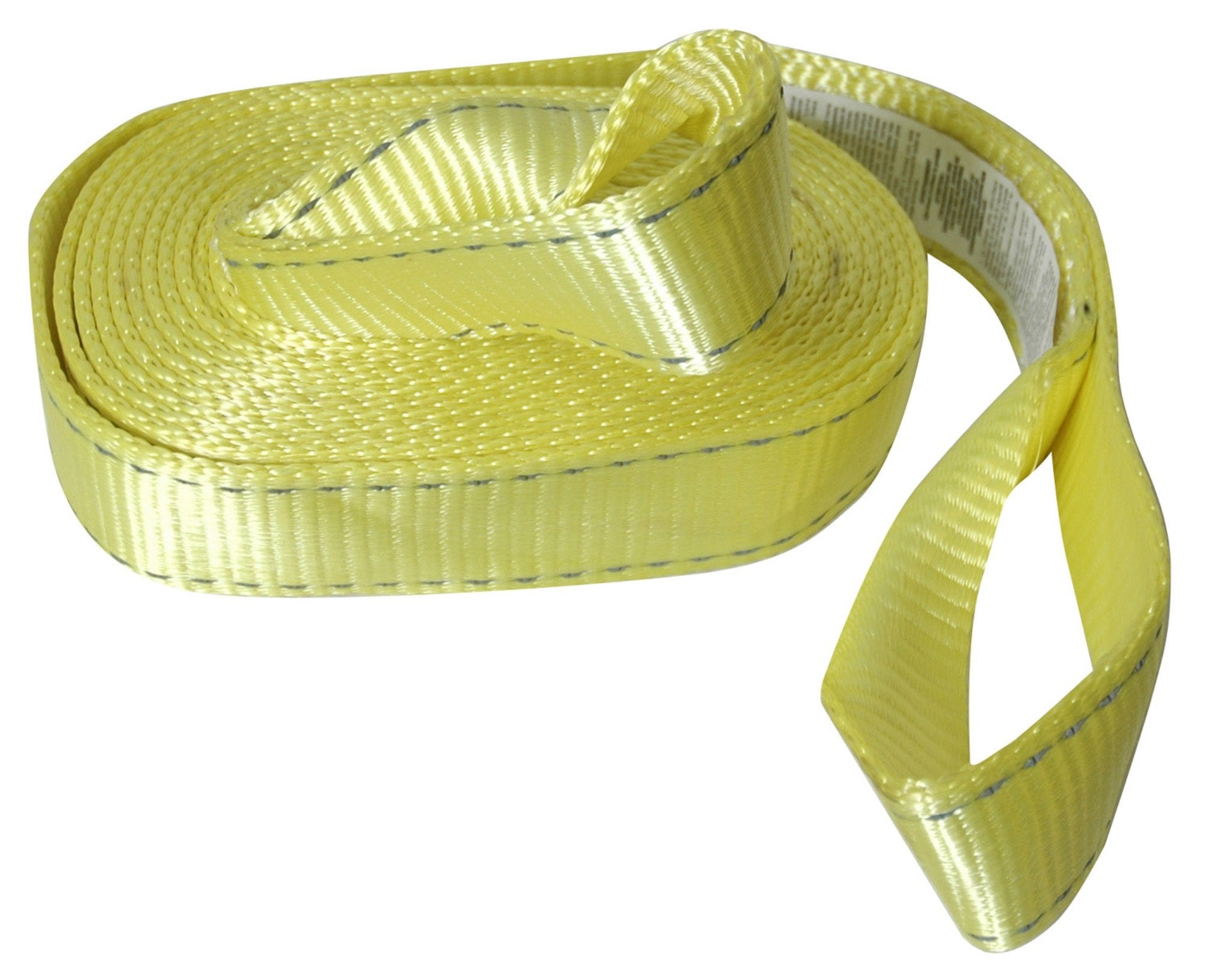 Reese Secure 9426400 20' Reflective Tow Strap with Loop Ends