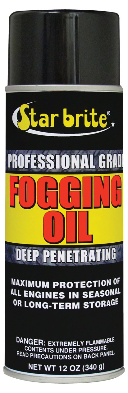 Star brite Professional Grade Fogging Oil - 12 oz Spray ? Engine Treatment & Storage 84812