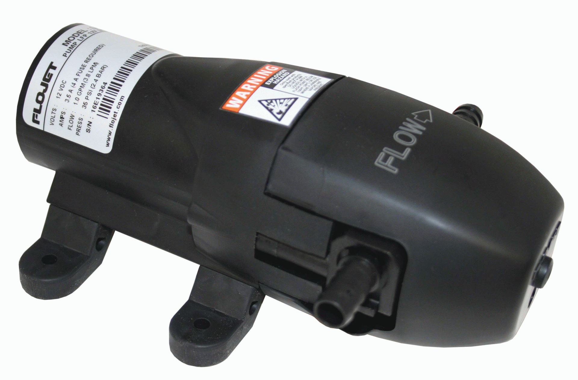 Flojet - Xylem | RLFP122202A | RV Water Pump - 12VDC 1 GPM