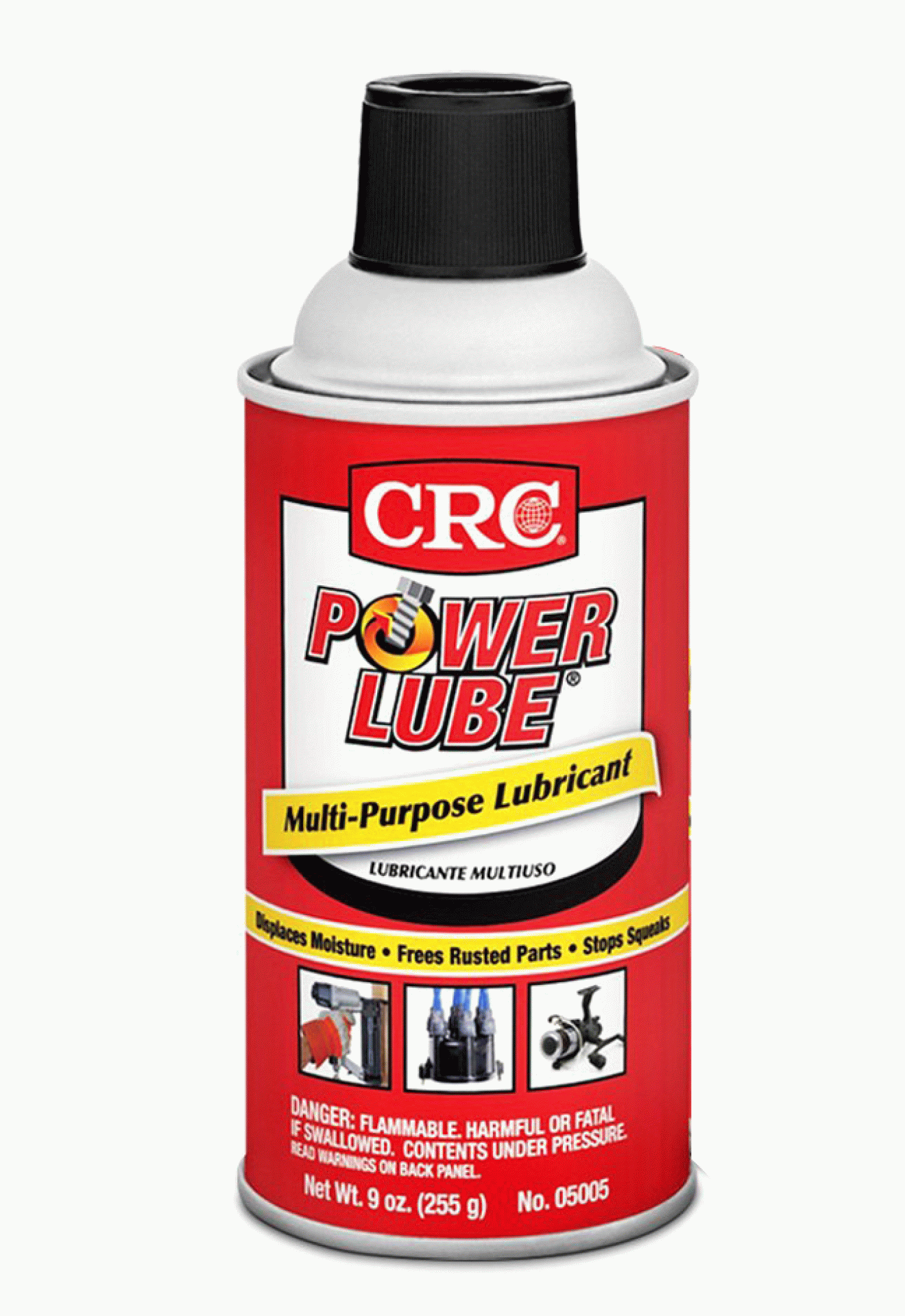 CRC CHEMICALS USA | 05005 | POWER LUBE MULTIPURPOSE LUBRICANT 9 Oz.