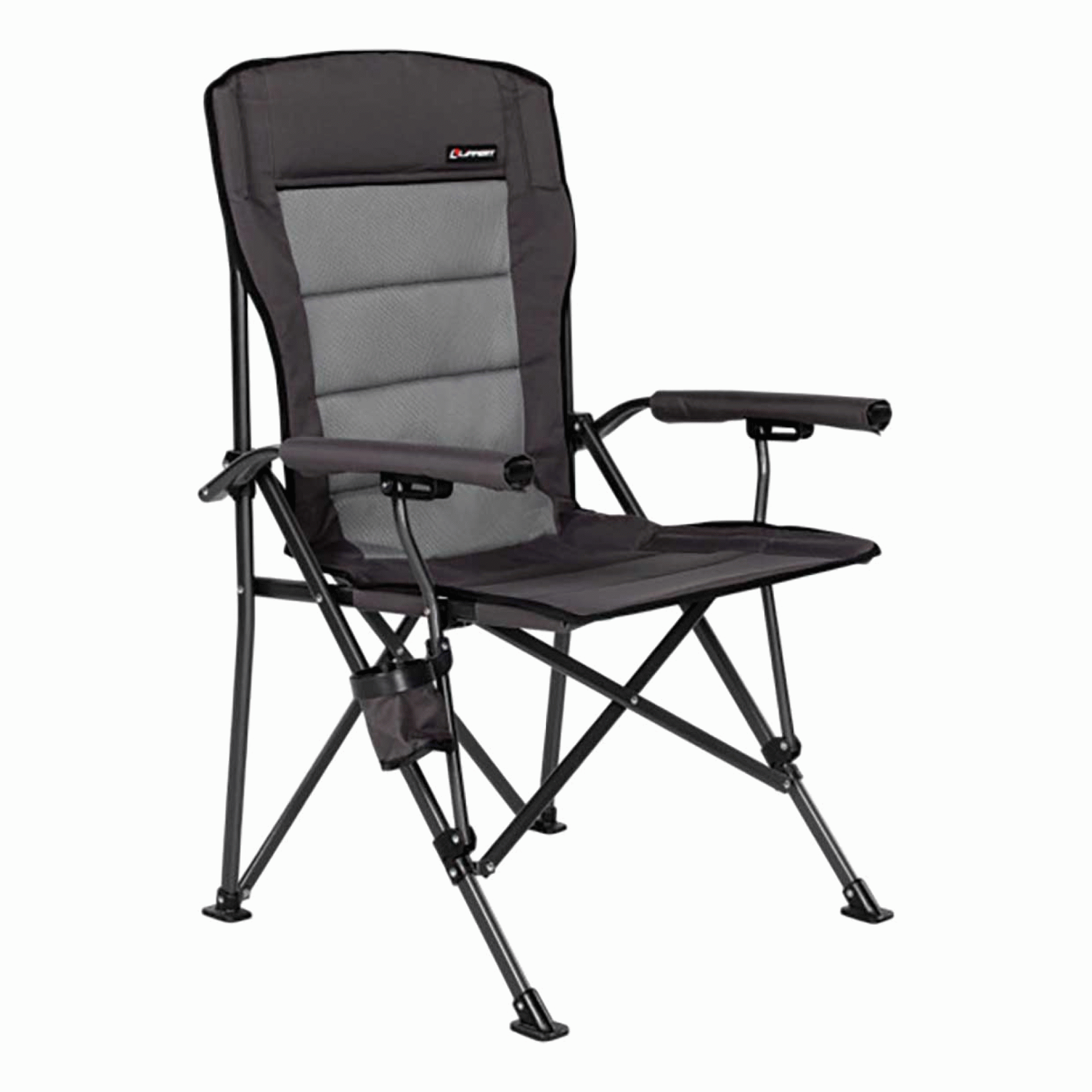 Lippert Components | 2021123276 | Scout Outdoor Folding Chair - Dark Grey