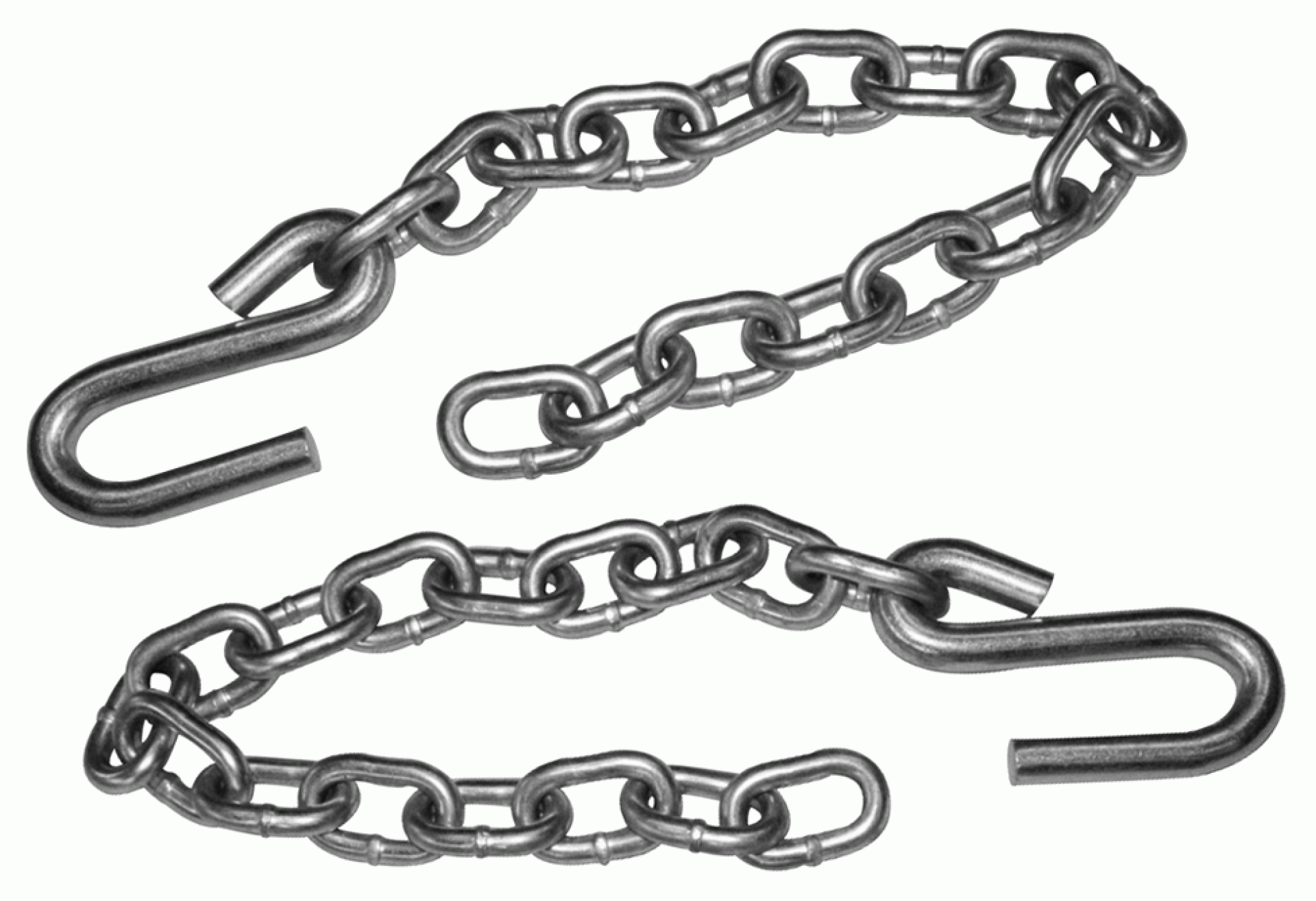TIE DOWN ENGINEERING INC | 81203 | TRAILER SAFETY CHAINS PAIR 1/4" X 31" W/ S - HOOKS
