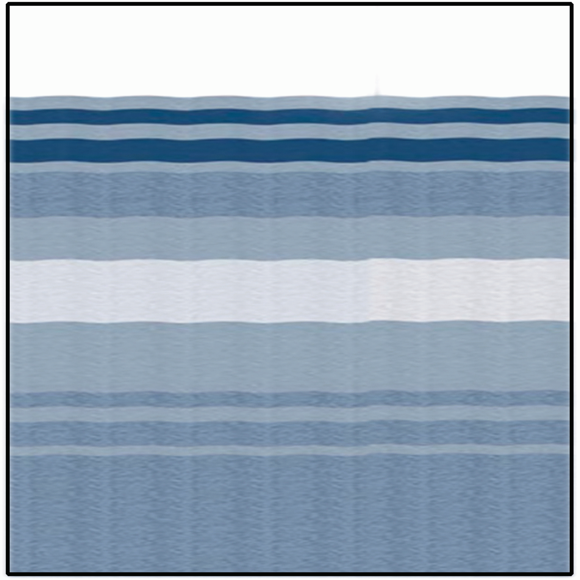 CAREFREE OF COLORADO | JU188E00 | Universal Fabric 17' 2" Ocean Blue Dune Stripe White Weatherguard