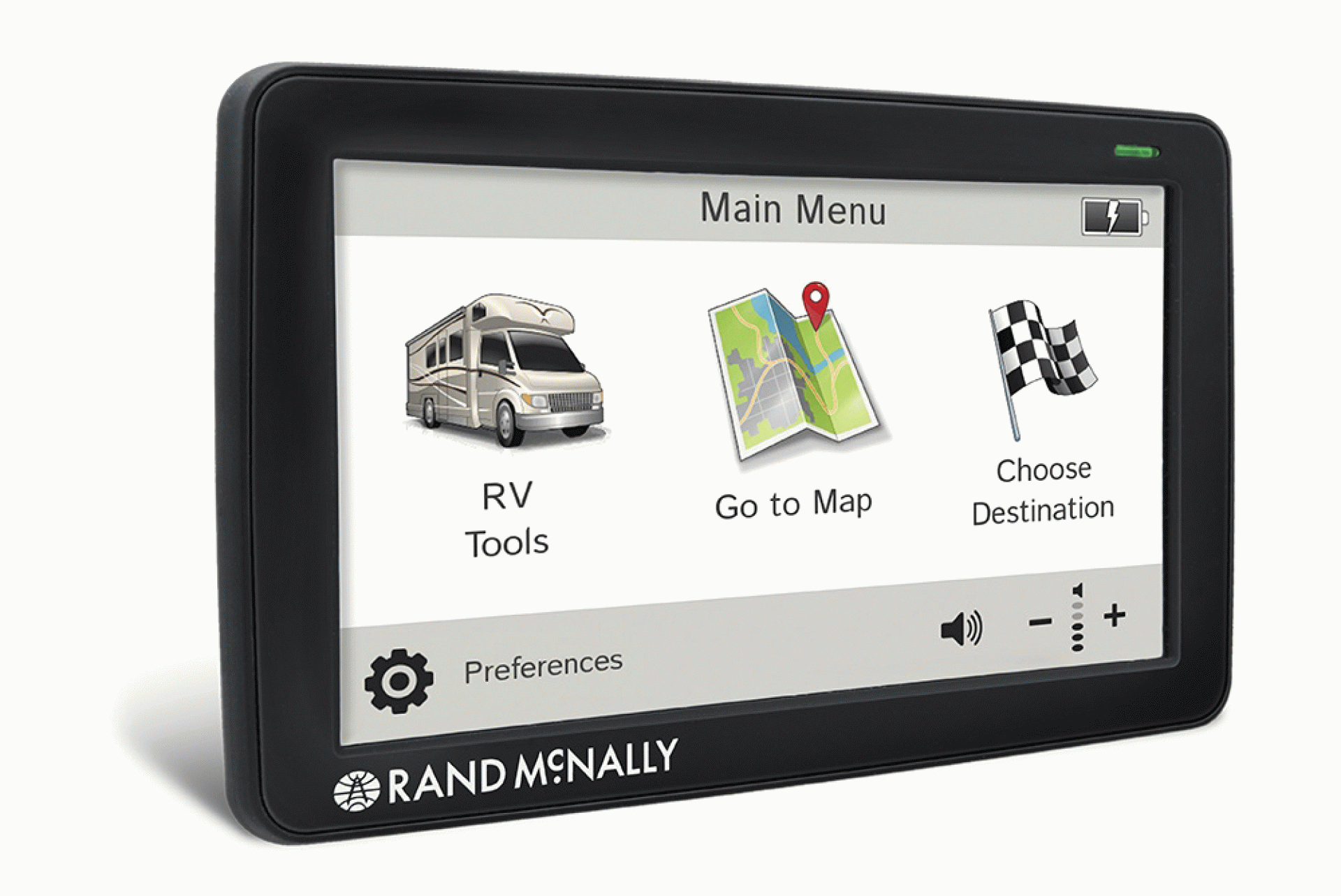 RAND McNALLY | 0528012274 | RV GPS NAVIGATION SYSTEM W/ LIFETIME MAPS