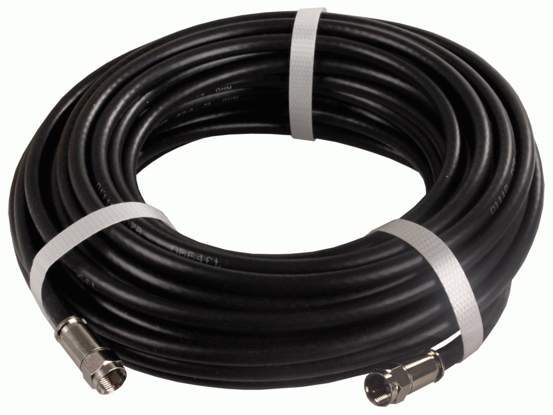 J R PRODUCTS | 47985 | 50' RG6 Coax w/ Compression Ends