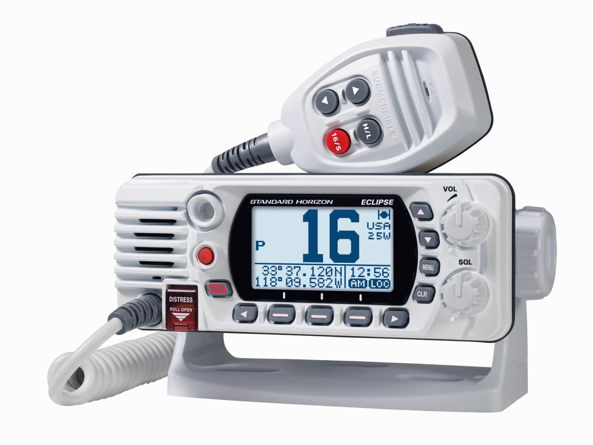 STANDARD HORIZON | GX1400W | GX1400 ECLIPSE VHF RADIO FIXED MOUNT 25W WHITE