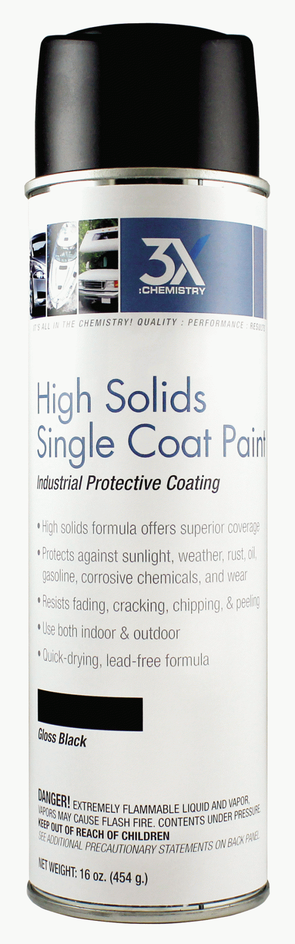 DIRECT LINE INDUSTRIES | 373 | Industrial Protective Coating 16 Oz. - Gloss Black
