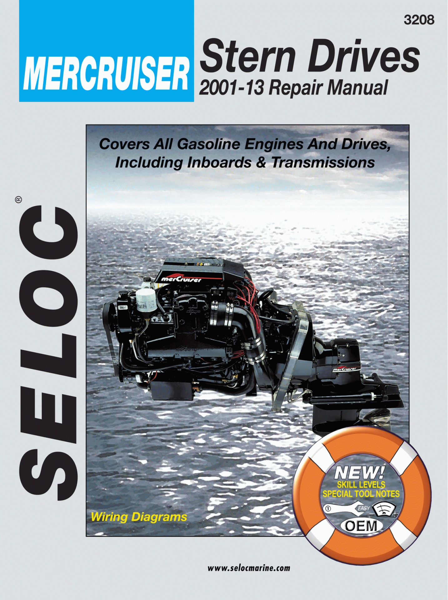 SELOC PUBLISHING | 18-03208 | REPAIR MANUAL MerCruiser Stern Drive/Inboard 2001-13
