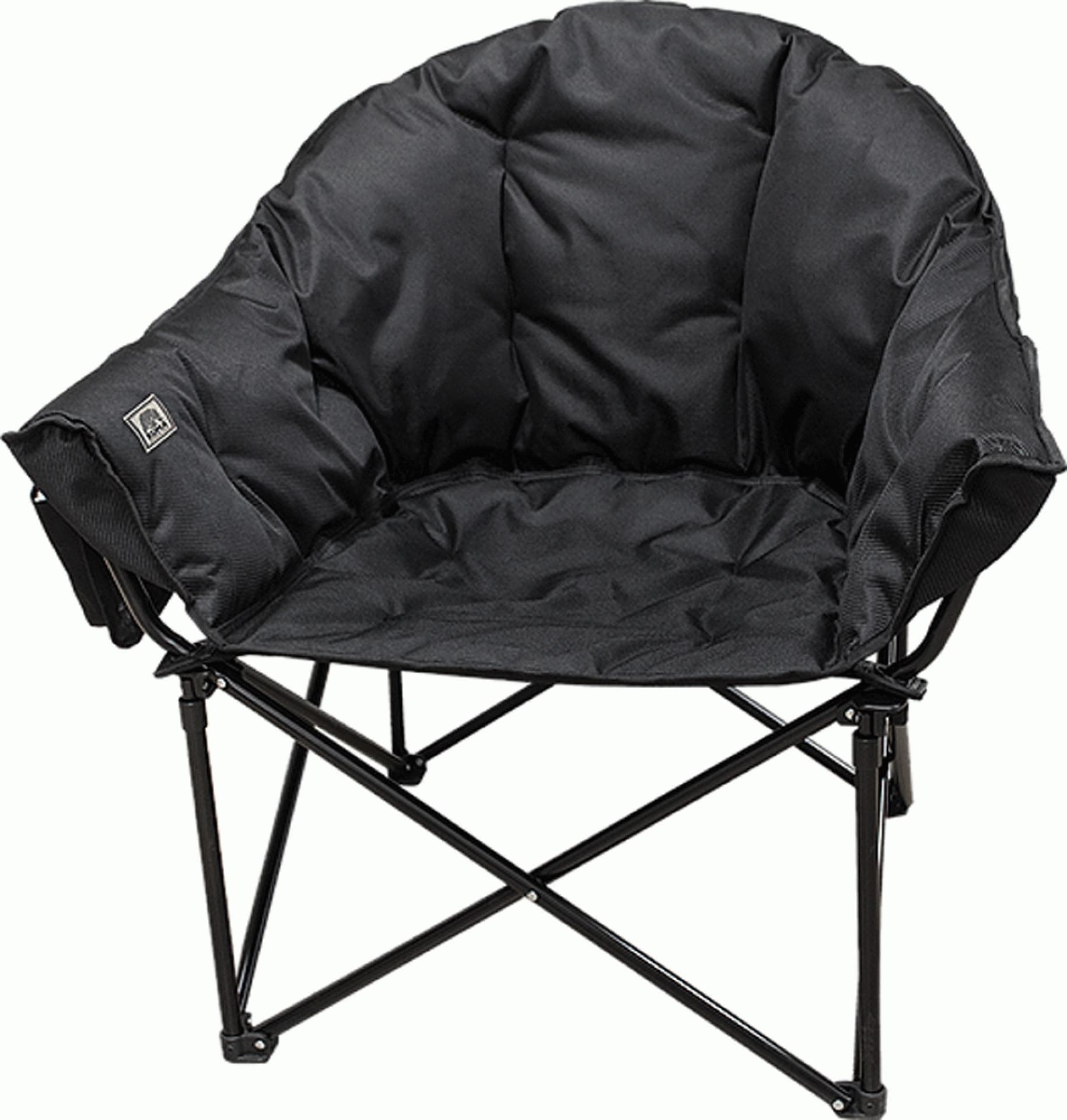 KUMA OUTDOOR GEAR | 433-KM-LBCH-CB | Lazy Bear Chair Carbon Black