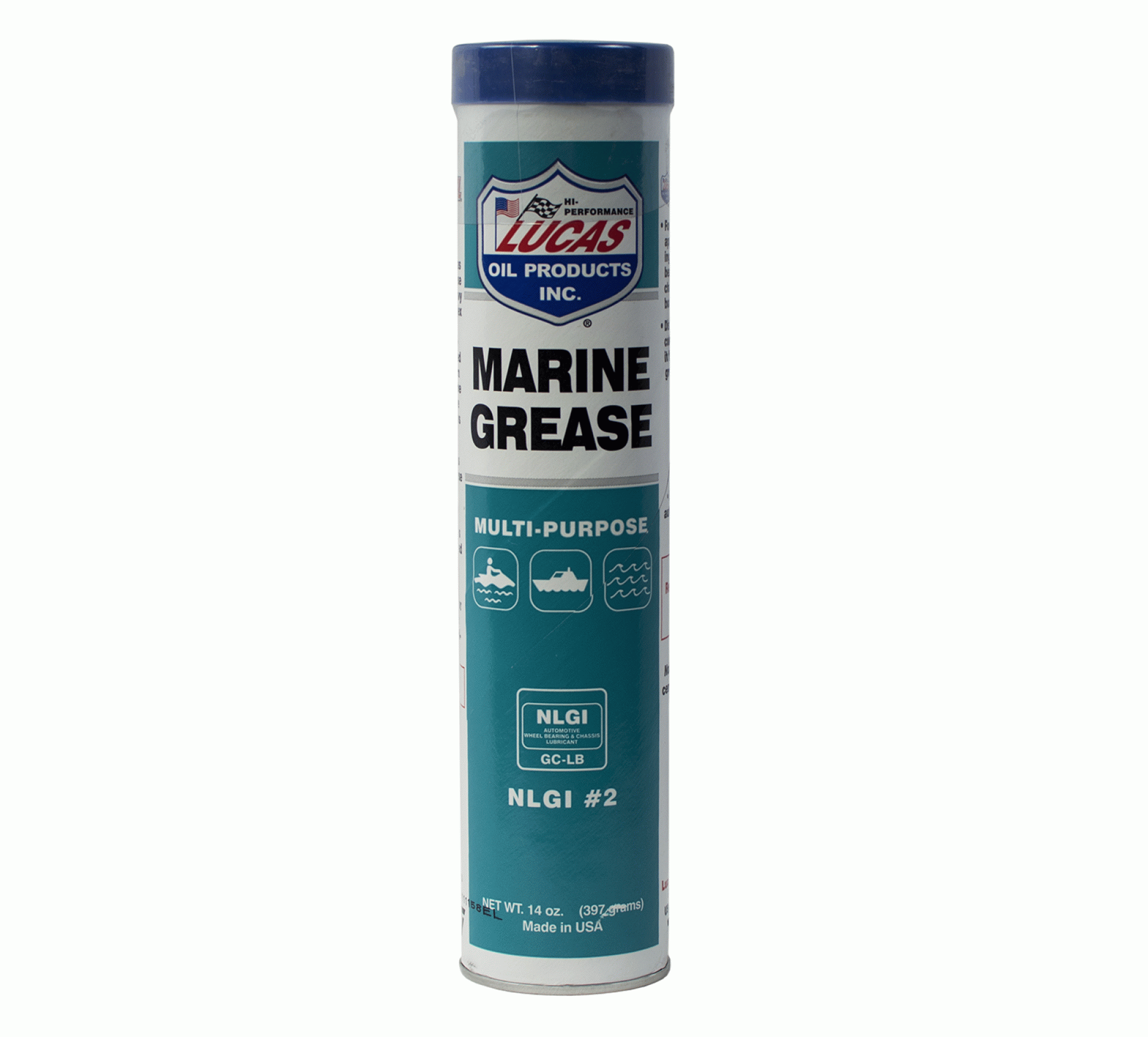 DEXTER MARINE PRODUCTS OF GEORGIA LC | 11008 | LUCAS MARINE GREASE 14 Oz. TUBE