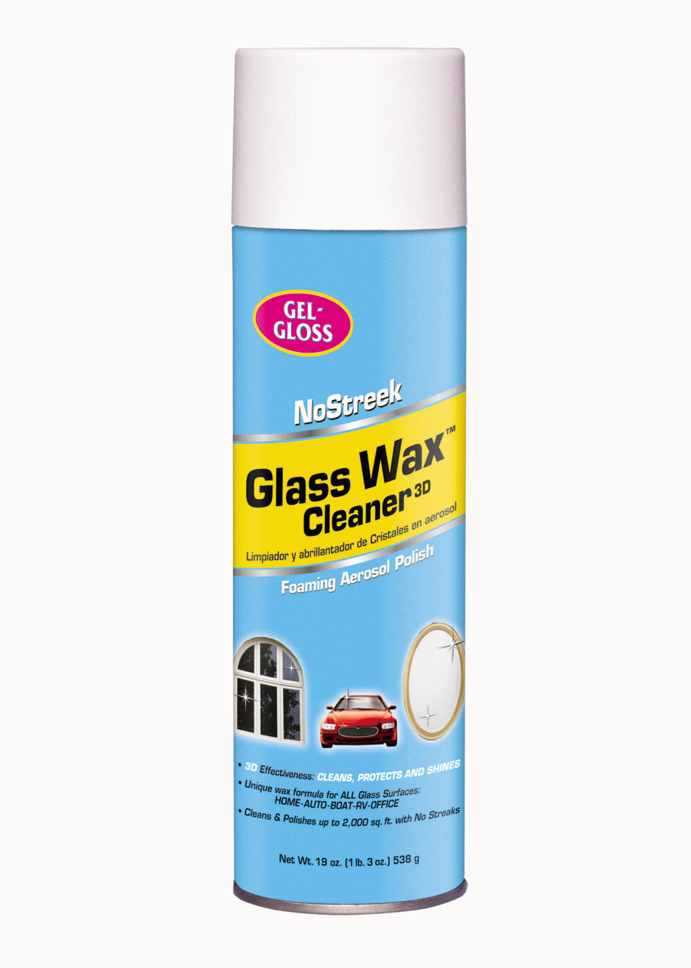 GEL GLOSS | NS-019 | Glass Wax 19 Oz. Aerosol