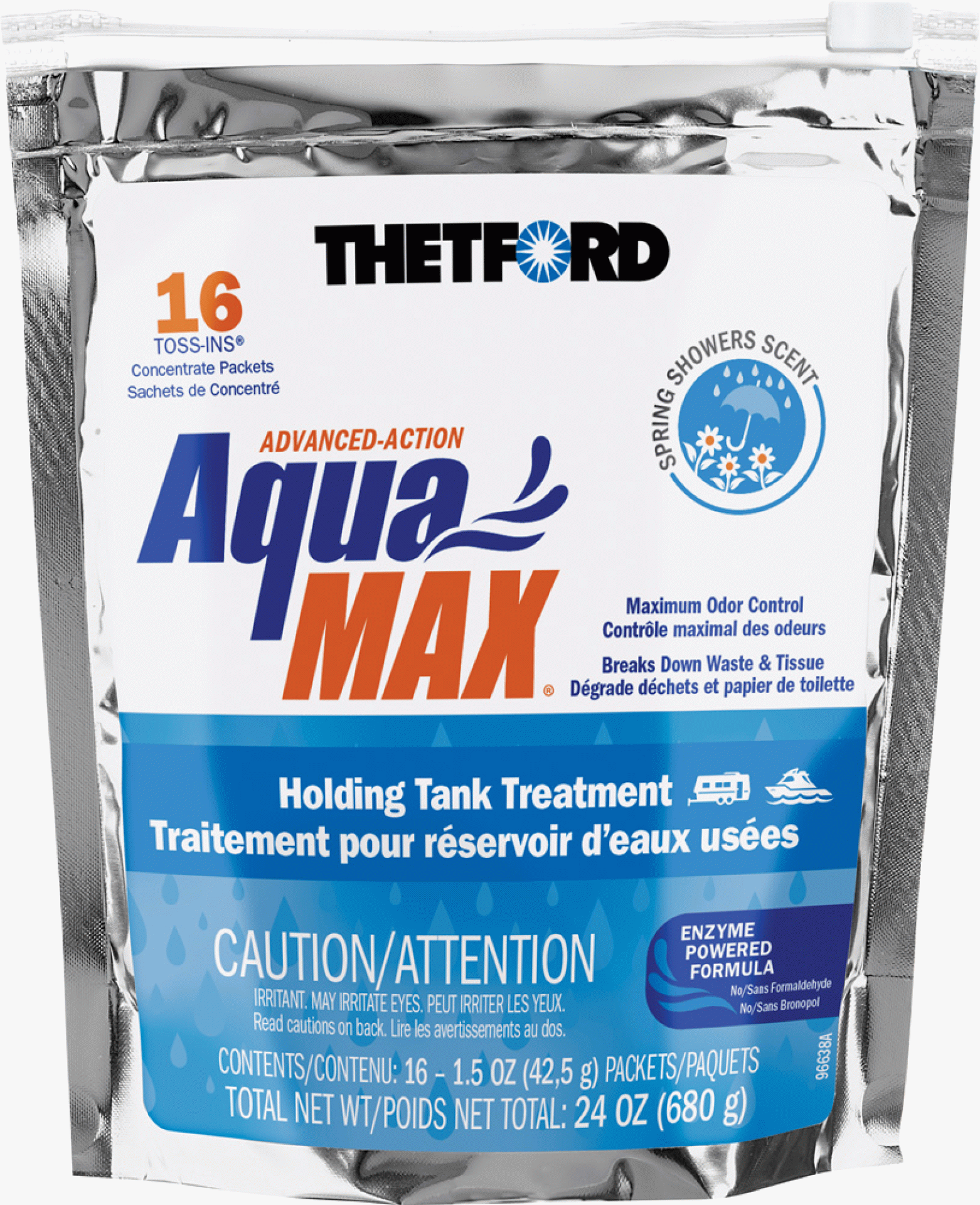 THETFORD CORP | 96631 | Aquamax Spring Showers Dri - 16 Pack