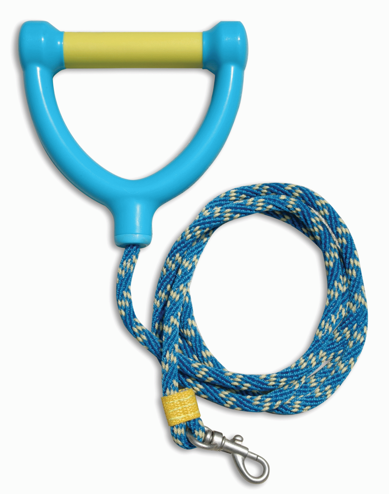 PAWS ABOARD | 3000 | WATER SKI ROPE LEASH - YELLOW/ BLUE