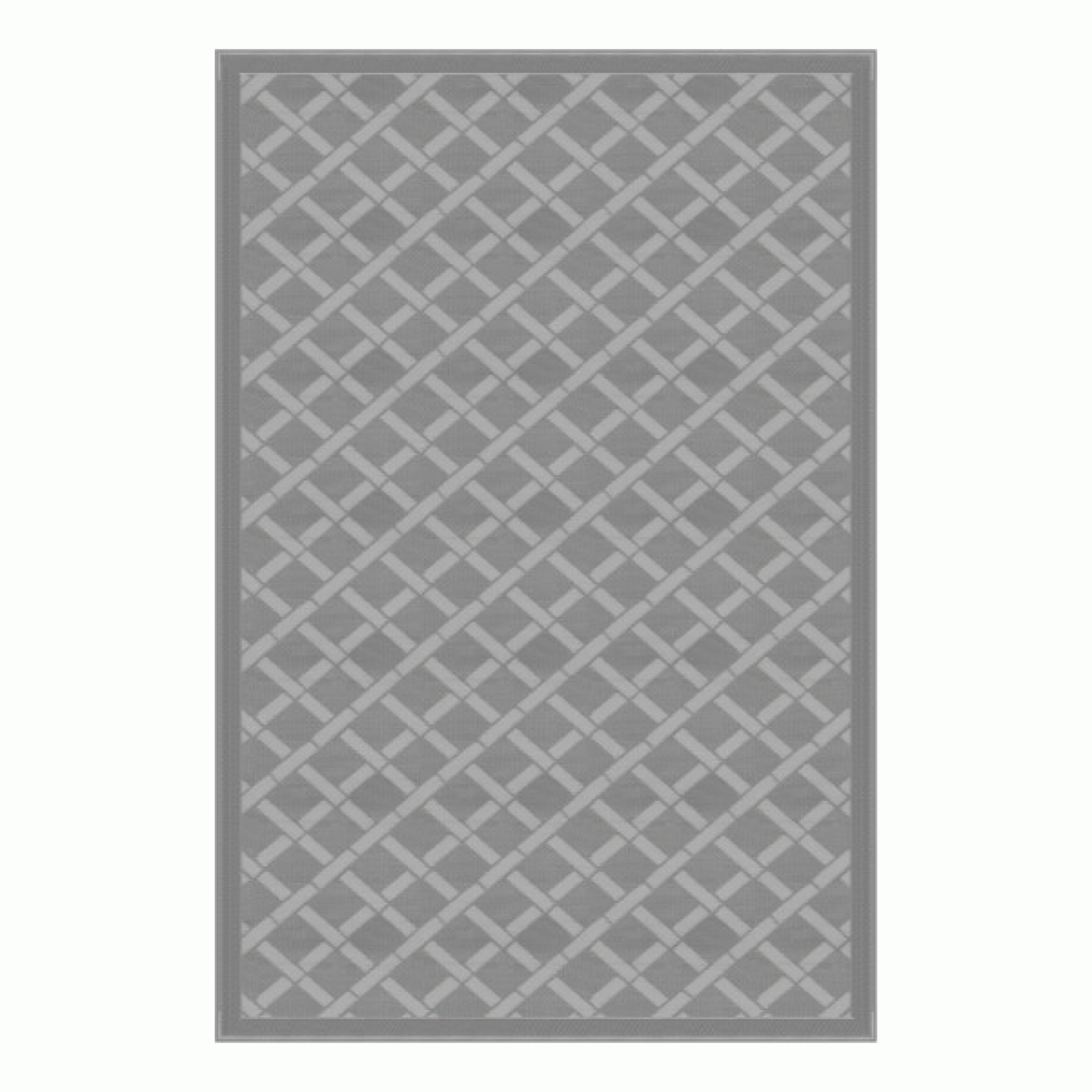 Lippert Components | 2021028010 | All Weather Patio Mat - 8' x 12' (Gray)