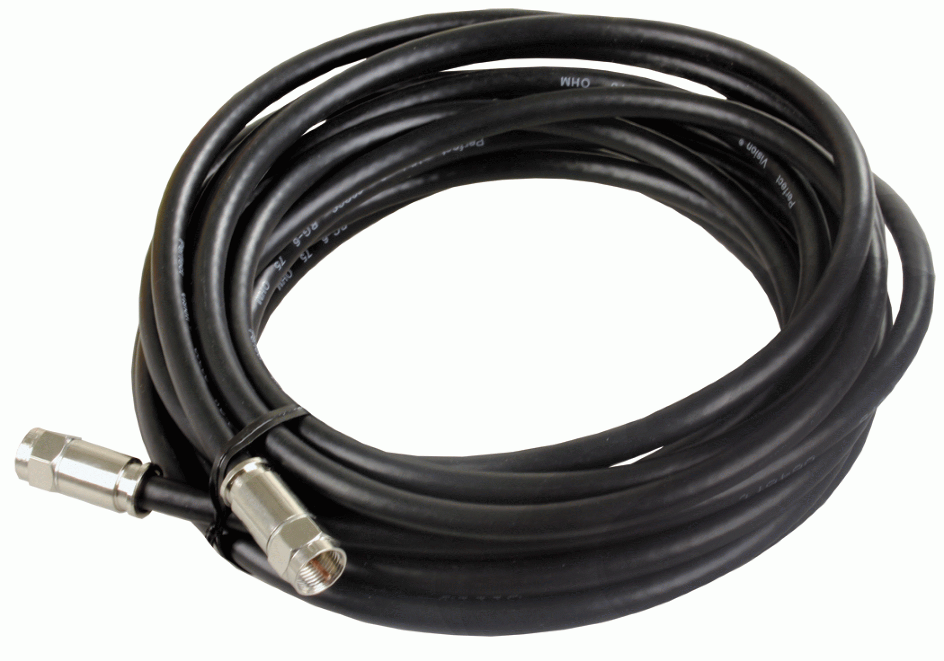 J R PRODUCTS | 47975 | 20' RG6 Coax w/ Compression Ends