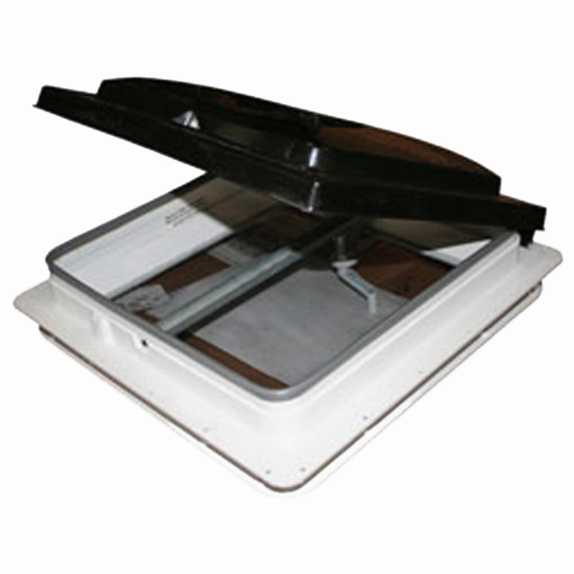 HENG'S INDUSTRIES USA LLC | V774201-C1G1 | ROOF VENT - NON-POWERED 14" WHITE PAINTED BASE SMOKE LID