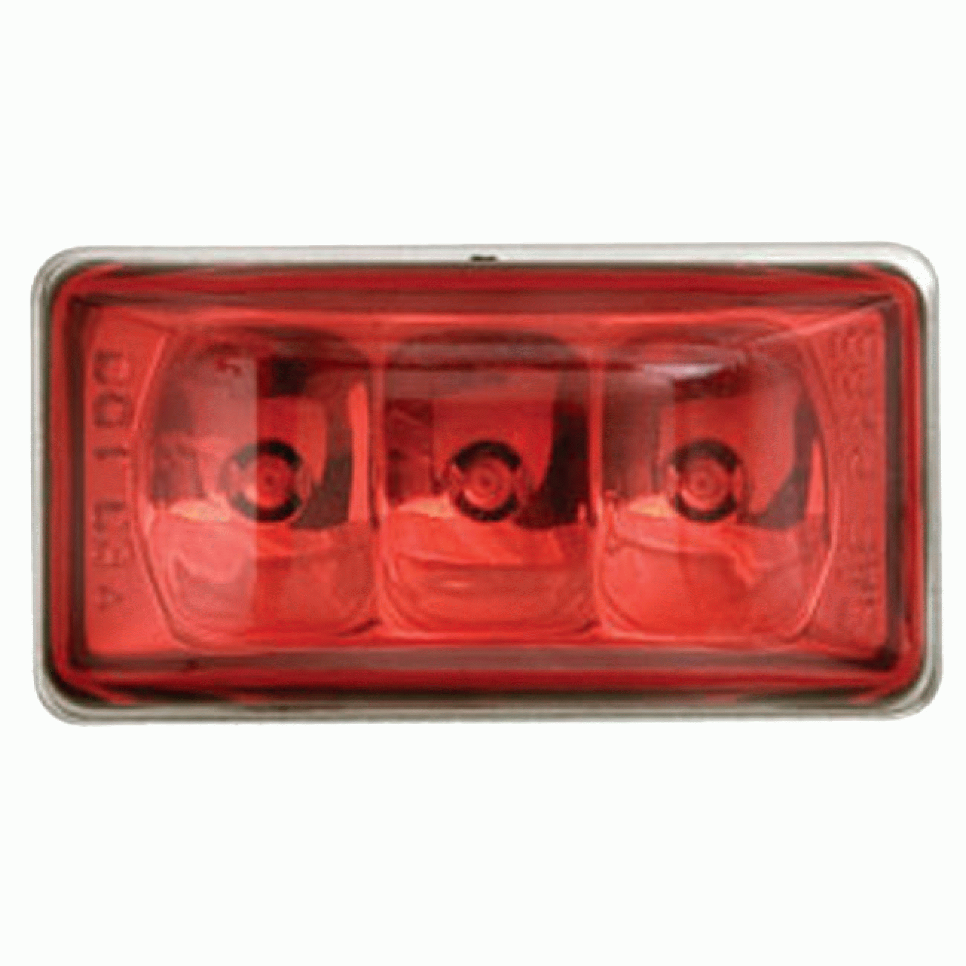OPTRONICS INTERNATIONAL LLC | MCL95RS | SIDE MARKER/CLEARANCE LIGHT STUD MOUNT LED RED STAINLESS STEEL BASE