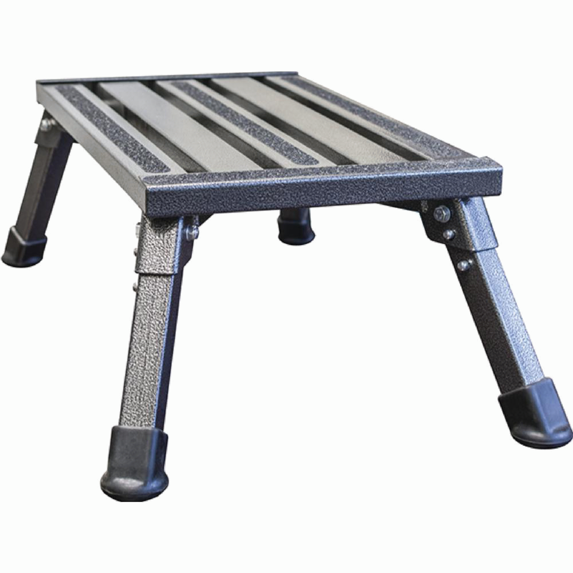 SAFETY STEP | JR-08C-G | Jr Steel Folding Step Granite