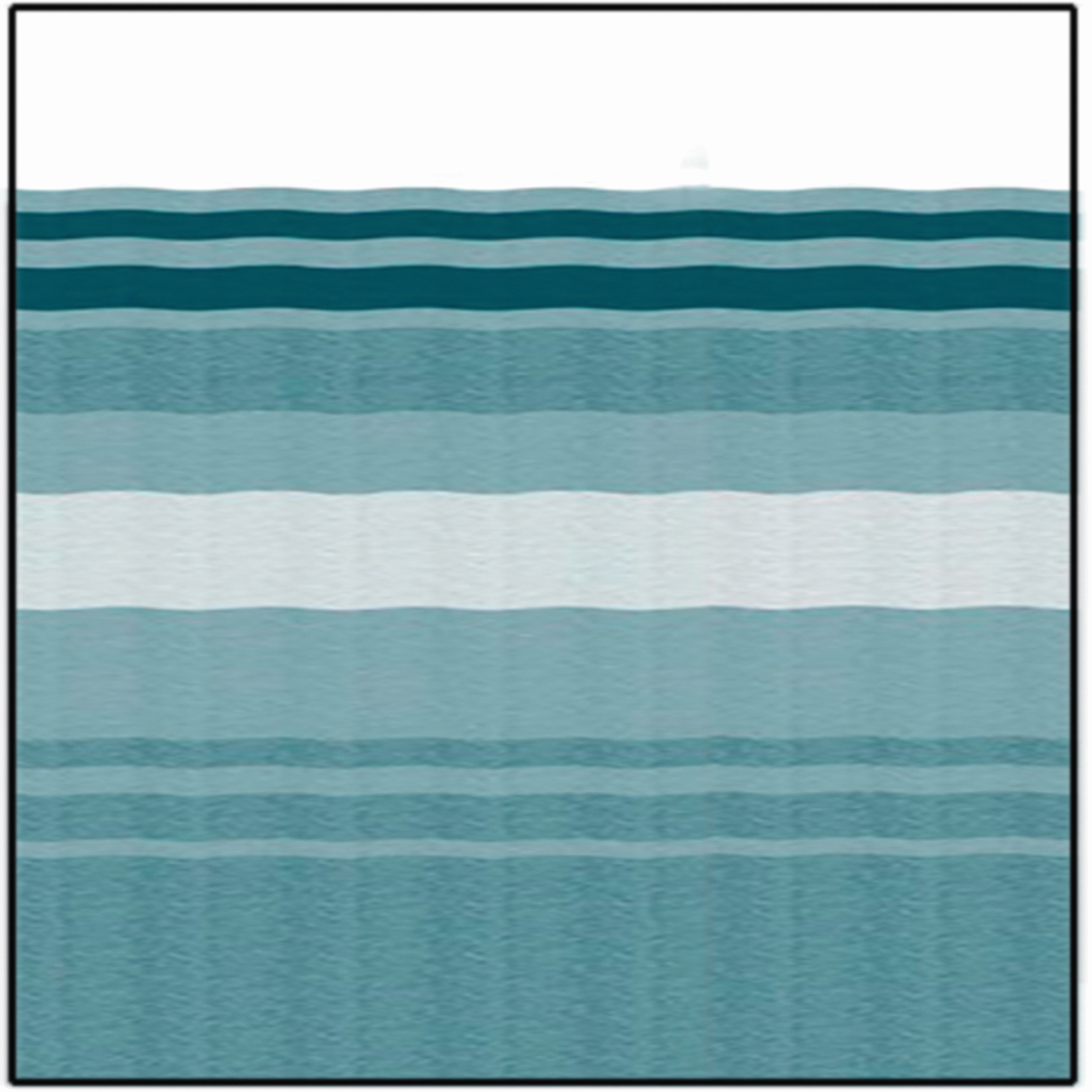 CAREFREE OF COLORADO | JU168C00 | Universal Fabric 15' 2" Teal Dune Stripe White Weatherguard