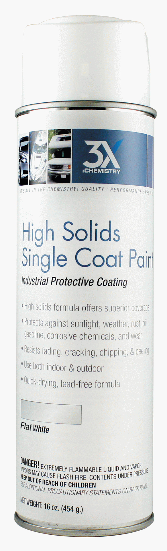 Industrial Protective Coating 16 Oz. - Flat White