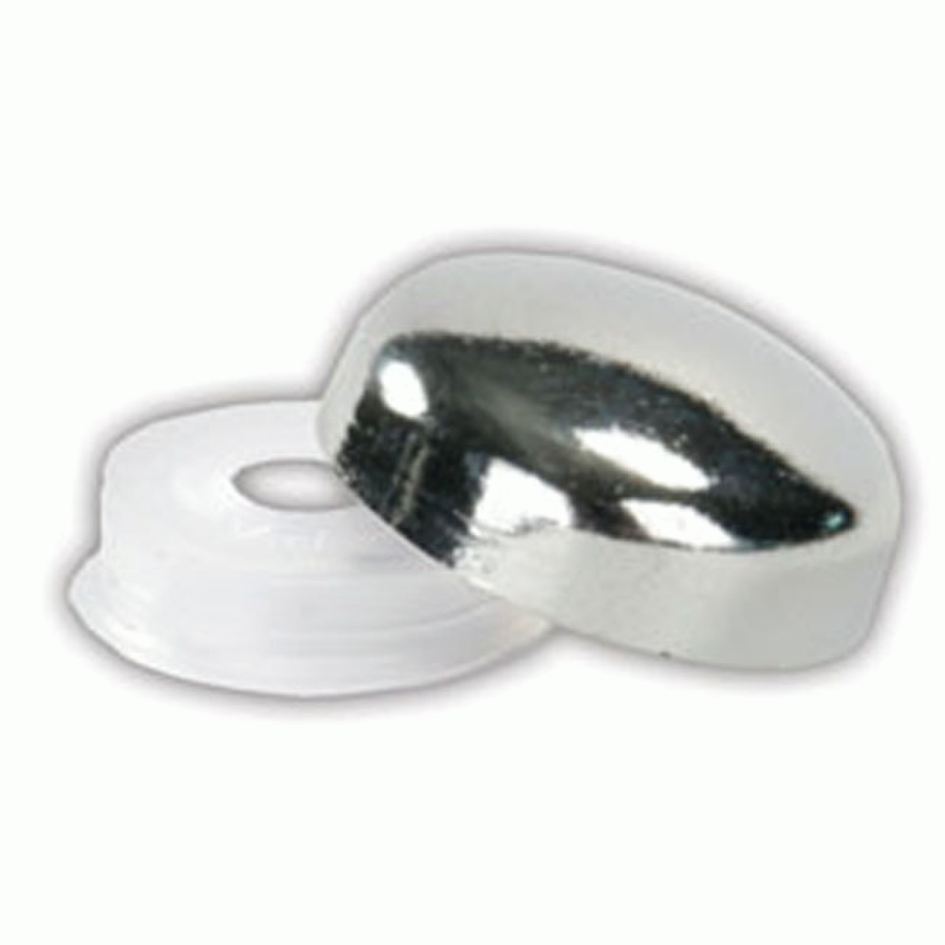 J R PRODUCTS | 20405 | SCREW COVERS CHROME - 14/PK